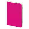 Блокнот Colour Code, на резинке, рециклированная кожа, клетка, 80 гр/м2, 12.5 х19.5 см, 96 листов Розовый-1
